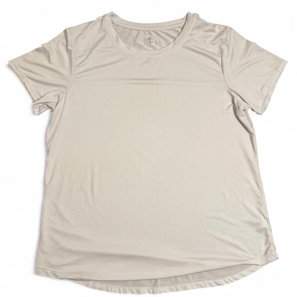 Womens Jockey Athletic DriFit Gear 
Short Sleeve Fit Gray Size Large